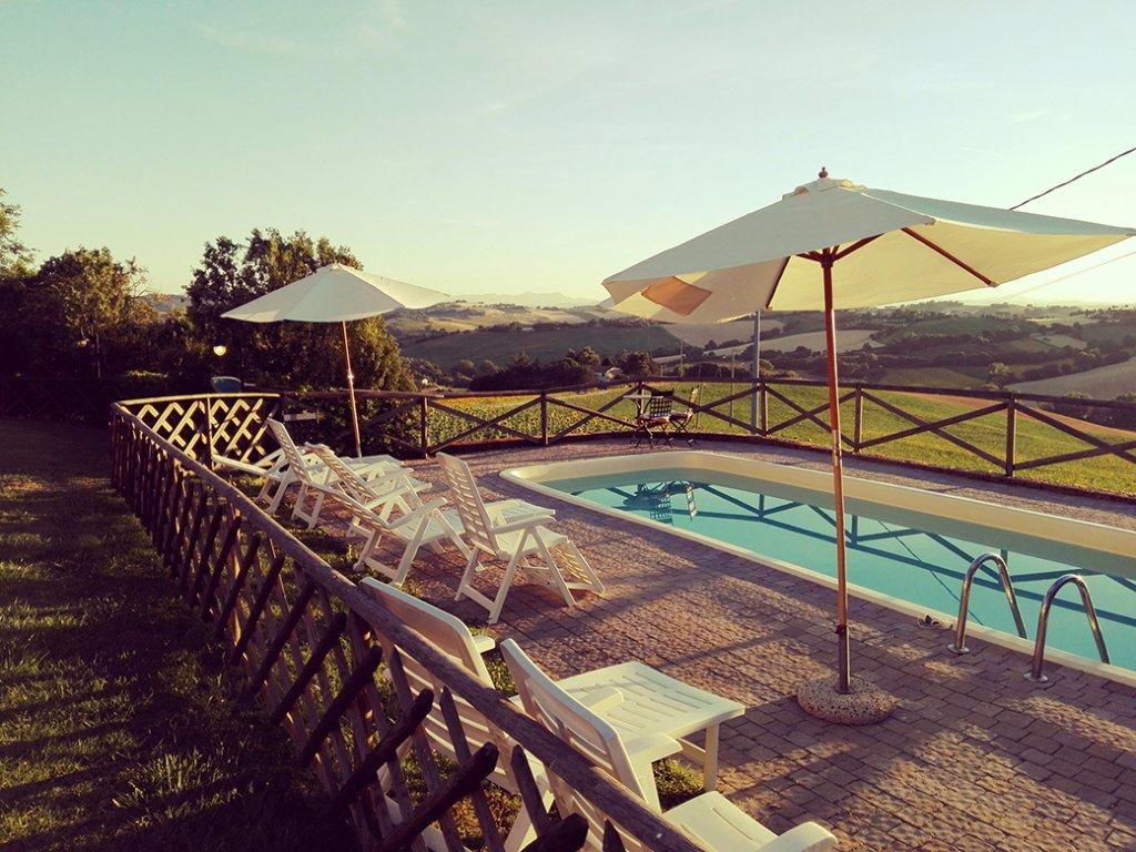 Agriturismo La Quiete Pensionat Polverigi Eksteriør billede